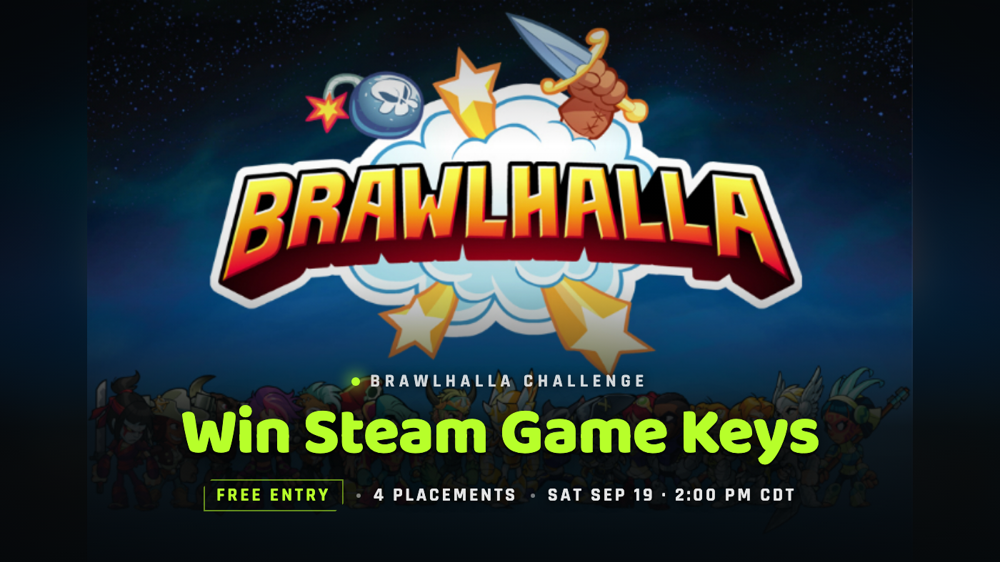 Brawlhalla Challenge: Win Steam Game Keys